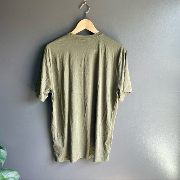 Nike Michigan State University MSU Short Sleeve Army Green Spartan Tee Shirt XL - Picture 3 of 5